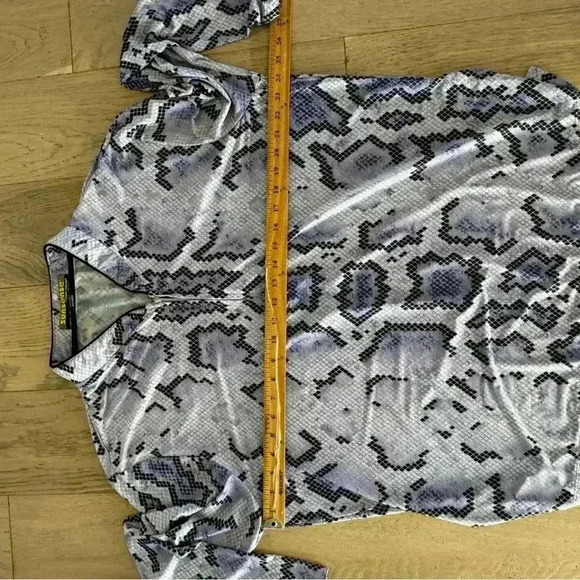 Sunsense by Jamie Sadock Half Zip Pullover Purple XXL - Picture 5 of 5